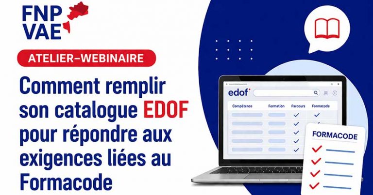 Comment remplir son catalogue EDOF ?